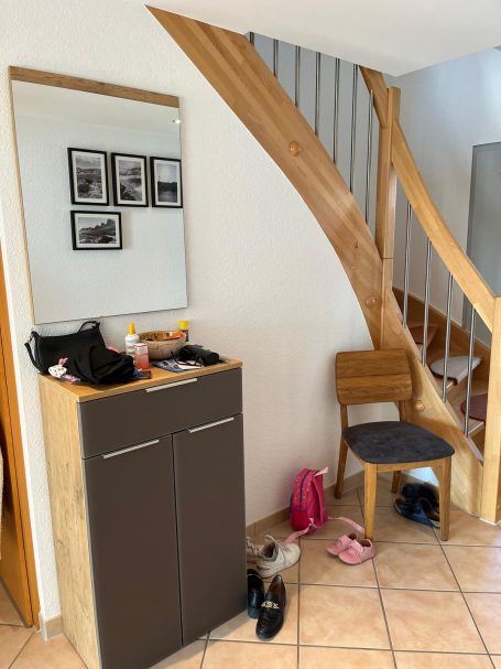 Diele vorher Diele vorher