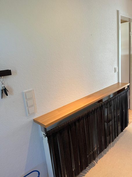 Heizkörper in der Diele Diele